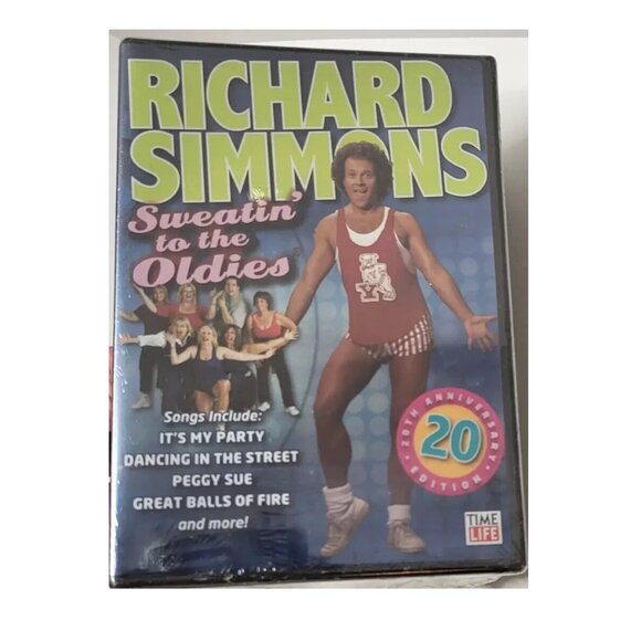 Richard Simmons DVD 7 Pack 20th Anniversary Time Life Sweatin to the Oldies - Picture 1 of 2